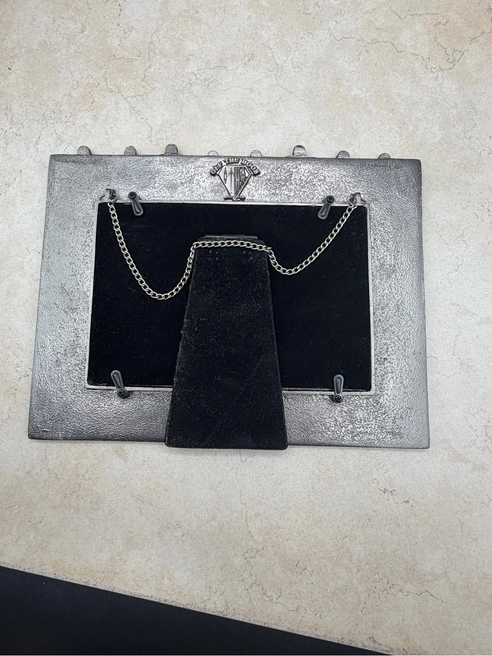 2003 Vintage Off The Hook Heavymetal 4x6 Picture Frame Motocross 3-D